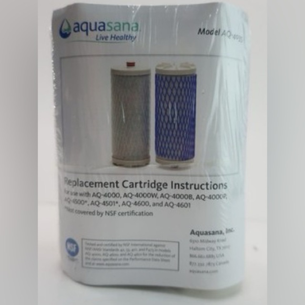 Aquasana AQ-4035 Replacement Filters NEW!